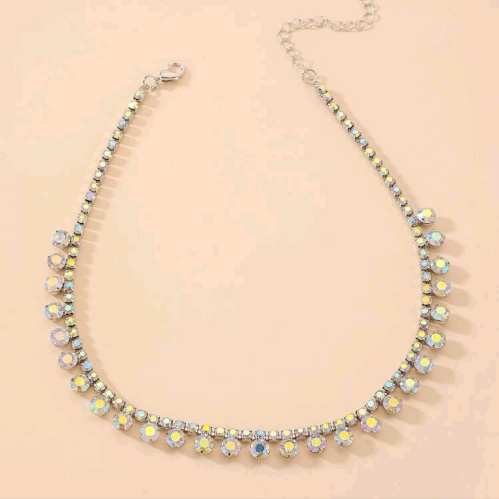 Rhinestone Necklace NWT